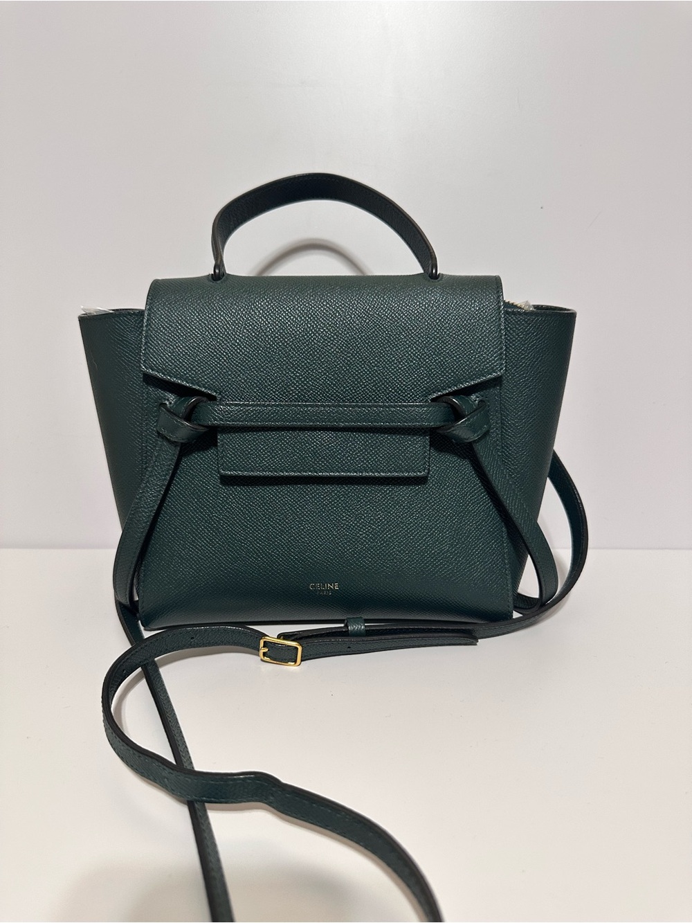 Celine ❤️🌟 Nano Belt Bag in Amazone Green⭐️